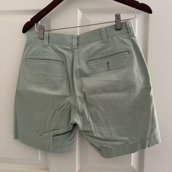 J. Crew Factory Men’s 7 inch inseam shorts | Color: pastel green | Size: 28 - Picture 2 of 2